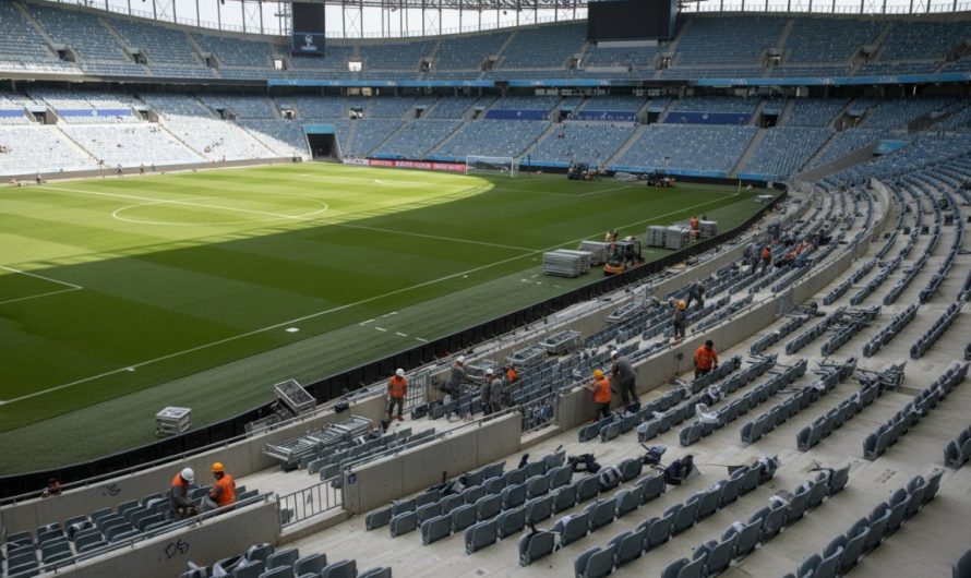 Beşiktaş Tüpraş Stadyumu’nda UEFA Finali İçin Hazırlıklar Başlıyor