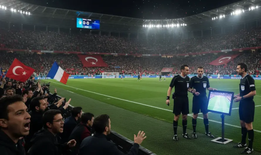 Türkiye-Fransa Maçında Gözler VAR Koltuğunda