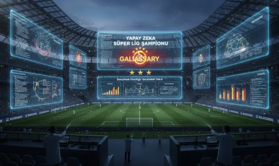 Yapay Zeka Tahmininde Zirve Koltuğu Galatasaray’a Kaydı